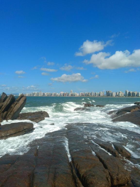 Flat Frente Mar Green Diamond Vila Velha  Ngoại thất bức ảnh