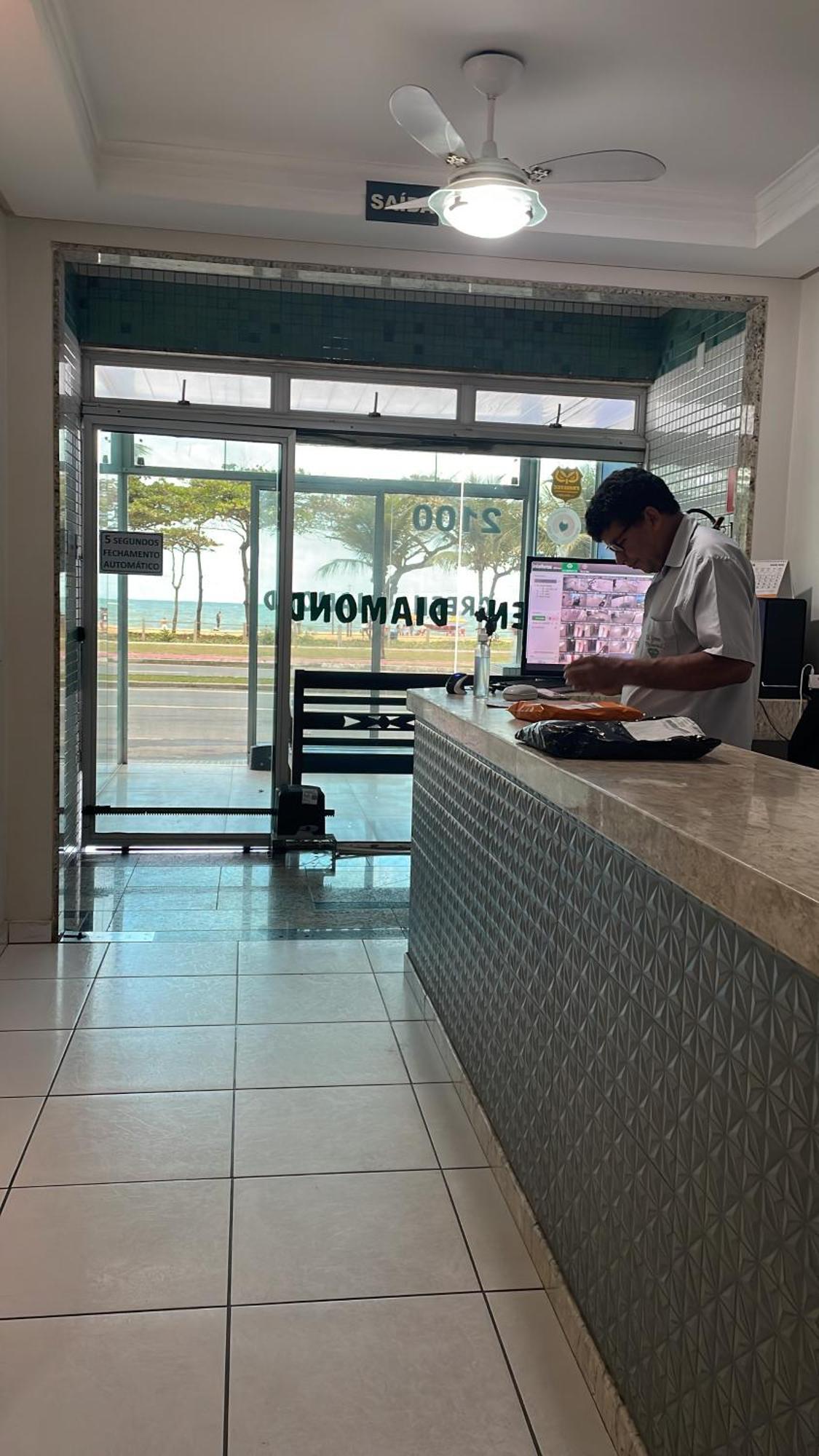 Flat Frente Mar Green Diamond Vila Velha  Ngoại thất bức ảnh